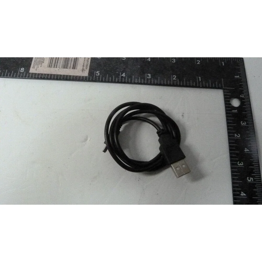 USB A To Mini-B Cable Mini-USB Charging Data Sync Cable Black Plastic Male